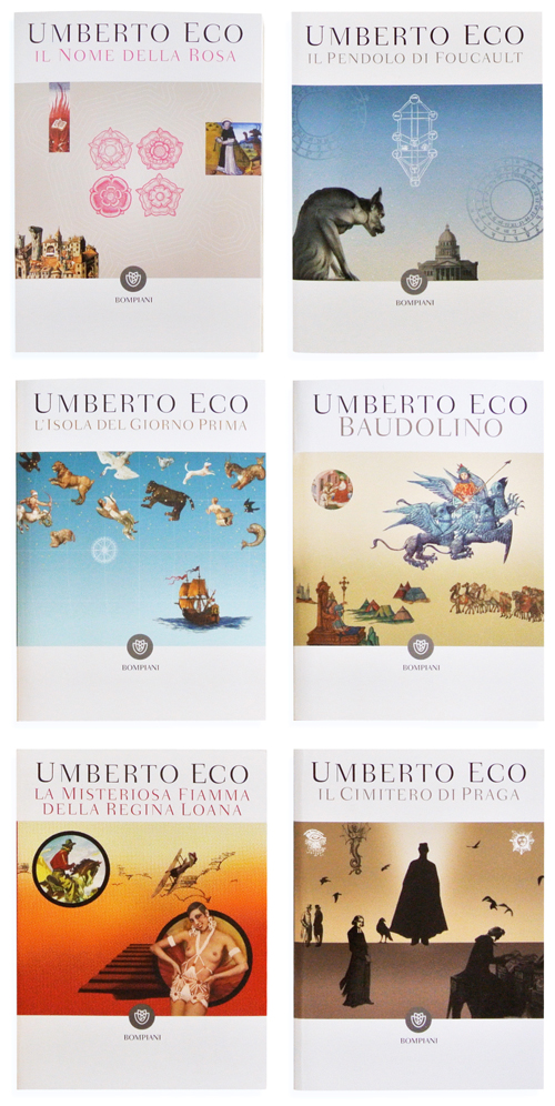 Copertine Bompiani Umberto Eco